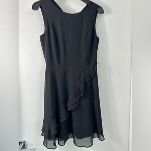 Maison Jules Black Asymmetrical Dress